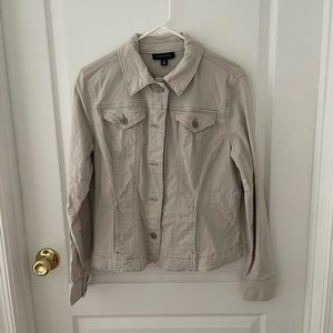 Tan Jean Jacket